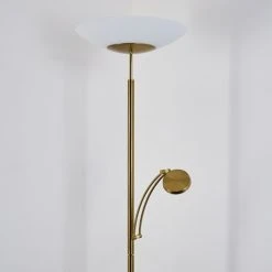 Hofstein Argostoli Deckenfluter LED Messing, 2-flammig -LED Leuchten Verkäufe 2022 argostoli deckenfluter h3331286 18