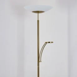 Hofstein Argostoli Deckenfluter LED Messing, 2-flammig -LED Leuchten Verkäufe 2022 argostoli deckenfluter h3331286 4