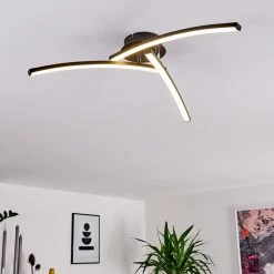 Hofstein Aringa Deckenleuchte LED Schwarz, 1-flammig 22 Hofstein Aringa Deckenleuchte LED Schwarz, 1-flammig -LED Leuchten Verkäufe 2022 aringa deckenleuchte h3393253 10