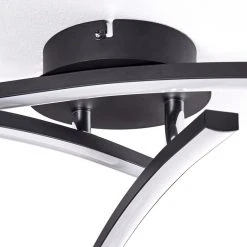 Hofstein Aringa Deckenleuchte LED Schwarz, 1-flammig 23 Hofstein Aringa Deckenleuchte LED Schwarz, 1-flammig -LED Leuchten Verkäufe 2022 aringa deckenleuchte h3393253 11