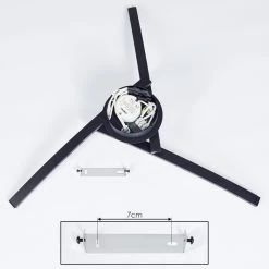 Hofstein Aringa Deckenleuchte LED Schwarz, 1-flammig 16 Hofstein Aringa Deckenleuchte LED Schwarz, 1-flammig -LED Leuchten Verkäufe 2022 aringa deckenleuchte h3393253 4