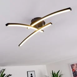 Hofstein Aringa Deckenleuchte LED Schwarz, 1-flammig 20 Hofstein Aringa Deckenleuchte LED Schwarz, 1-flammig -LED Leuchten Verkäufe 2022 aringa deckenleuchte h3393253 8