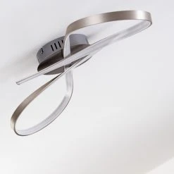 Hofstein Arlena Deckenleuchte LED Nickel-Matt, 1-flammig -LED Leuchten Verkäufe 2022 arlena deckenleuchte h167336 13