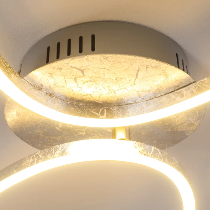 Hofstein Askim Deckenleuchte LED Silber, 1-flammig 13 Hofstein Askim Deckenleuchte LED Silber, 1-flammig – Bild 13