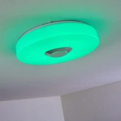 Hofstein Athlone Deckenleuchte LED Weiß, 2-flammig, Fernbedienung, Farbwechsler -LED Leuchten Verkäufe 2022 athlone deckenleuchte h3314739 6