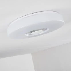 Hofstein Athlone Deckenleuchte LED Weiß, 2-flammig, Fernbedienung, Farbwechsler -LED Leuchten Verkäufe 2022 athlone deckenleuchte h3314739 7