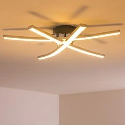 Hofstein Atome Deckenleuchte LED Chrom, 3-flammig -LED Leuchten Verkäufe 2022 atome deckenleuchte h3001295 11