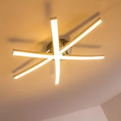 Hofstein Atome Deckenleuchte LED Chrom, 3-flammig -LED Leuchten Verkäufe 2022 atome deckenleuchte h3001295 13