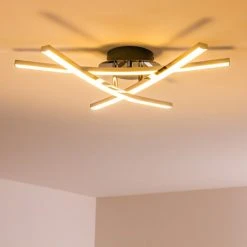 Hofstein Atome Deckenleuchte LED Chrom, 3-flammig -LED Leuchten Verkäufe 2022 atome deckenleuchte h3001295 4