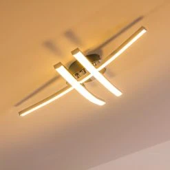 Hofstein Atome Deckenleuchte LED Chrom, 3-flammig -LED Leuchten Verkäufe 2022 atome deckenleuchte h3001295 9