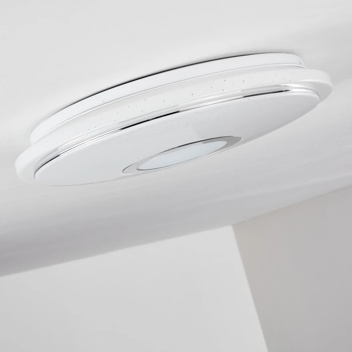 Hofstein Auxerre Deckenleuchte LED Weiß, 1-flammig 11 Hofstein Auxerre Deckenleuchte LED Weiß, 1-flammig – Bild 11