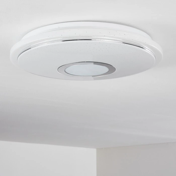 Hofstein Auxerre Deckenleuchte LED Weiß, 1-flammig 5 Hofstein Auxerre Deckenleuchte LED Weiß, 1-flammig – Bild 5