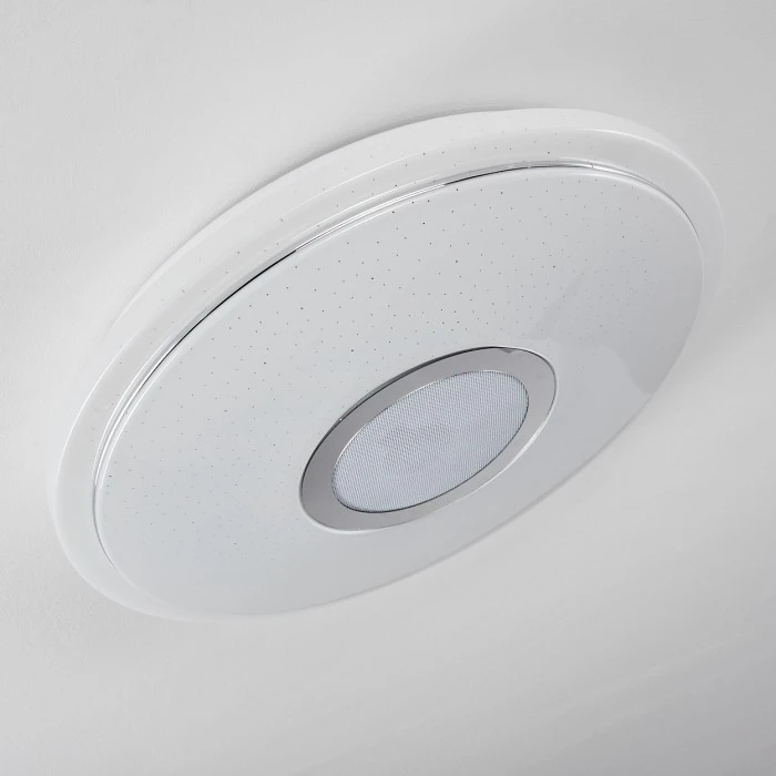 Hofstein Auxerre Deckenleuchte LED Weiß, 1-flammig 7 Hofstein Auxerre Deckenleuchte LED Weiß, 1-flammig – Bild 7