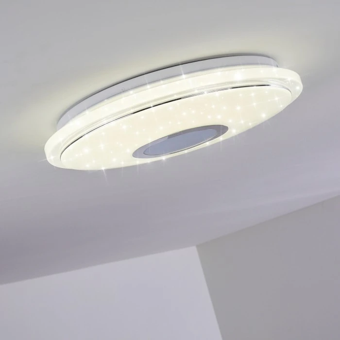 Hofstein Auxerre Deckenleuchte LED Weiß, 1-flammig 8 Hofstein Auxerre Deckenleuchte LED Weiß, 1-flammig – Bild 8