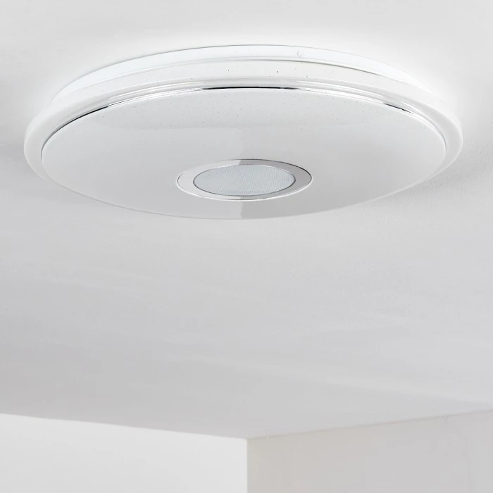 Hofstein Auxerre Deckenleuchte LED Weiß, 1-flammig 14 Hofstein Auxerre Deckenleuchte LED Weiß, 1-flammig – Bild 14