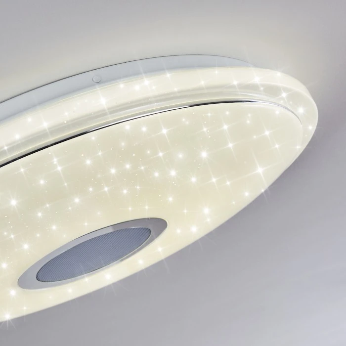 Hofstein Auxerre Deckenleuchte LED Weiß, 1-flammig 16 Hofstein Auxerre Deckenleuchte LED Weiß, 1-flammig – Bild 16