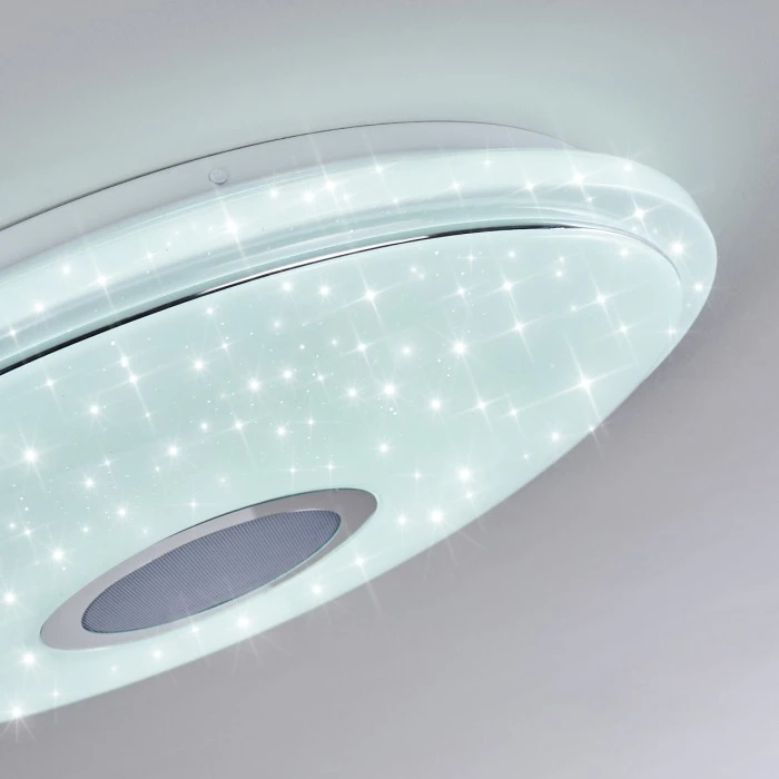 Hofstein Auxerre Deckenleuchte LED Weiß, 1-flammig 17 Hofstein Auxerre Deckenleuchte LED Weiß, 1-flammig – Bild 17