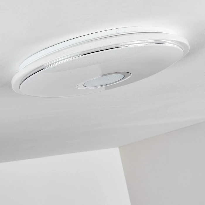 Hofstein Auxerre Deckenleuchte LED Weiß, 1-flammig 18 Hofstein Auxerre Deckenleuchte LED Weiß, 1-flammig – Bild 18