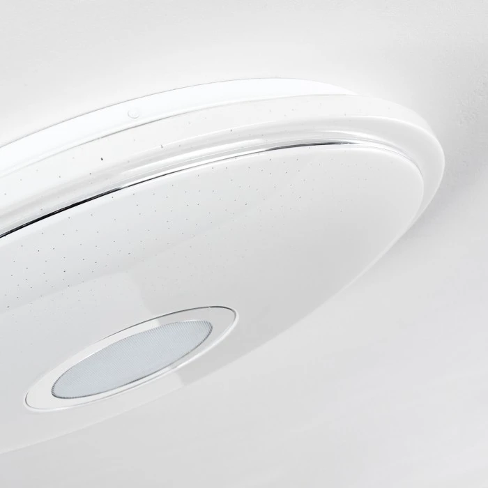 Hofstein Auxerre Deckenleuchte LED Weiß, 1-flammig 19 Hofstein Auxerre Deckenleuchte LED Weiß, 1-flammig – Bild 19