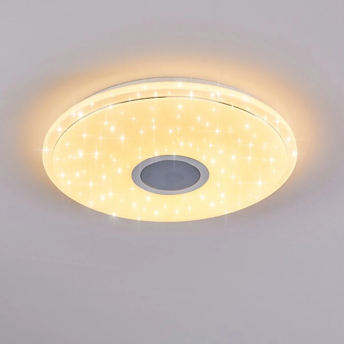 Hofstein Auxerre Deckenleuchte LED Weiß, 1-flammig 24 Hofstein Auxerre Deckenleuchte LED Weiß, 1-flammig – Bild 24