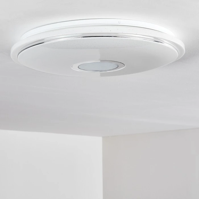 Hofstein Auxerre Deckenleuchte LED Weiß, 1-flammig 25 Hofstein Auxerre Deckenleuchte LED Weiß, 1-flammig – Bild 25