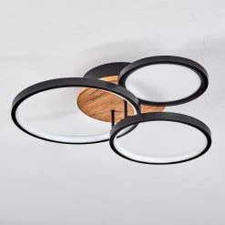 Hofstein Avelal Deckenleuchte LED Schwarz, Naturfarben, 1-flammig 17 Hofstein Avelal Deckenleuchte LED Schwarz, Naturfarben, 1-flammig -LED Leuchten Verkäufe 2022 avelal deckenleuchte h3460320 7