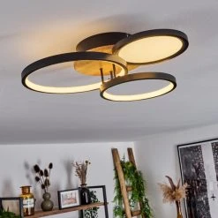Hofstein Avelal Deckenleuchte LED Schwarz, Naturfarben, 1-flammig 18 Hofstein Avelal Deckenleuchte LED Schwarz, Naturfarben, 1-flammig -LED Leuchten Verkäufe 2022 avelal deckenleuchte h3460320 8