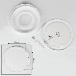 Hofstein Avoriaz Deckenleuchte LED Weiß, Transparent, Klar, 1-flammig, Fernbedienung 16 Hofstein Avoriaz Deckenleuchte LED Weiß, Transparent, Klar, 1-flammig, Fernbedienung -LED Leuchten Verkäufe 2022 avoriaz deckenleuchte h3391426 4