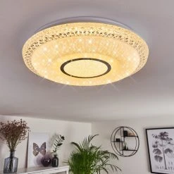 Hofstein Avoriaz Deckenleuchte LED Weiß, Transparent, Klar, 1-flammig, Fernbedienung 18 Hofstein Avoriaz Deckenleuchte LED Weiß, Transparent, Klar, 1-flammig, Fernbedienung -LED Leuchten Verkäufe 2022 avoriaz deckenleuchte h3391426 6