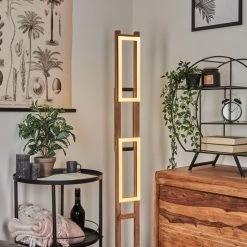 Hofstein Ayajasco Stehleuchte LED Schwarz, Holzoptik, Naturfarben, 1-flammig -LED Leuchten Verkäufe 2022 ayajasco stehleuchte h3571620 10