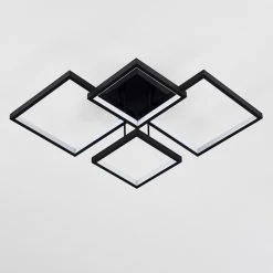 Hofstein Bacolod Deckenleuchte LED Schwarz, 1-flammig -LED Leuchten Verkäufe 2022 bacolod deckenleuchte h3313657 14