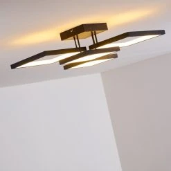 Hofstein Bacolod Deckenleuchte LED Schwarz, 1-flammig -LED Leuchten Verkäufe 2022 bacolod deckenleuchte h3313657 15