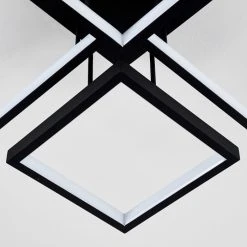 Hofstein Bacolod Deckenleuchte LED Schwarz, 1-flammig -LED Leuchten Verkäufe 2022 bacolod deckenleuchte h3313657 17