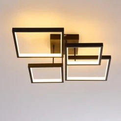 Hofstein Bacolod Deckenleuchte LED Schwarz, 1-flammig -LED Leuchten Verkäufe 2022 bacolod deckenleuchte h3313657 3