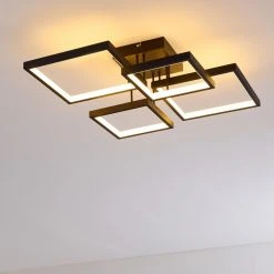 Hofstein Bacolod Deckenleuchte LED Schwarz, 1-flammig -LED Leuchten Verkäufe 2022 bacolod deckenleuchte h3313657 6