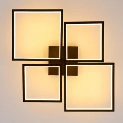 Hofstein Bacolod Deckenleuchte LED Schwarz, 1-flammig -LED Leuchten Verkäufe 2022 bacolod deckenleuchte h3313657 8