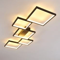 Hofstein Bacolod Deckenleuchte LED Schwarz, 1-flammig -LED Leuchten Verkäufe 2022 bacolod deckenleuchte h3313671 11