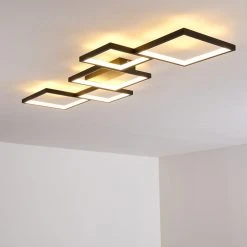 Hofstein Bacolod Deckenleuchte LED Schwarz, 1-flammig -LED Leuchten Verkäufe 2022 bacolod deckenleuchte h3313671 13