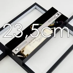 Hofstein Bacolod Deckenleuchte LED Schwarz, 1-flammig -LED Leuchten Verkäufe 2022 bacolod deckenleuchte h3313671 21