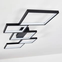 Hofstein Bacolod Deckenleuchte LED Schwarz, 1-flammig -LED Leuchten Verkäufe 2022 bacolod deckenleuchte h3313671 9