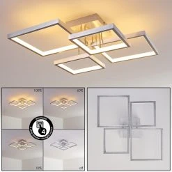 Hofstein Bacolod Deckenleuchte LED Aluminium, 1-flammig