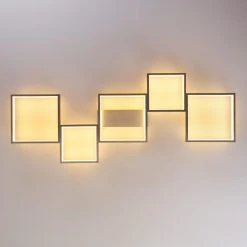 Hofstein Bacolod Deckenleuchte LED Aluminium, 1-flammig -LED Leuchten Verkäufe 2022 bacolod deckenleuchte h3313794 13