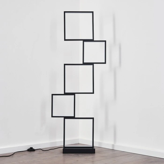 Hofstein Bacolod Stehleuchte LED Schwarz, 1-flammig 13 Hofstein Bacolod Stehleuchte LED Schwarz, 1-flammig – Bild 13