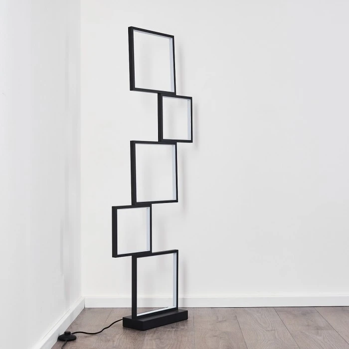 Hofstein Bacolod Stehleuchte LED Schwarz, 1-flammig 8 Hofstein Bacolod Stehleuchte LED Schwarz, 1-flammig – Bild 8