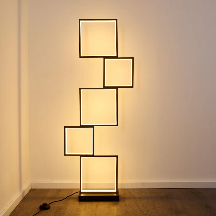 Hofstein Bacolod Stehleuchte LED Schwarz, 1-flammig 10 Hofstein Bacolod Stehleuchte LED Schwarz, 1-flammig – Bild 10