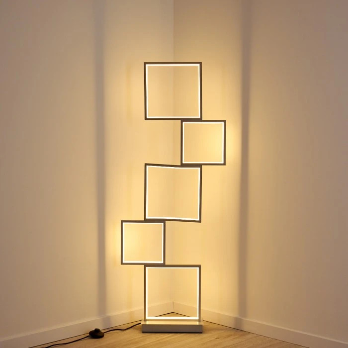 Hofstein Bacolod Stehleuchte LED Aluminium, 1-flammig 13 Hofstein Bacolod Stehleuchte LED Aluminium, 1-flammig – Bild 13