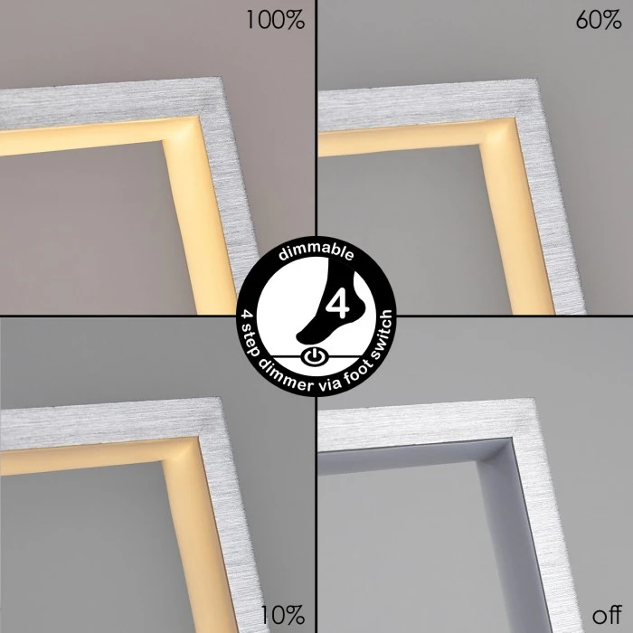 Hofstein Bacolod Stehleuchte LED Aluminium, 1-flammig 14 Hofstein Bacolod Stehleuchte LED Aluminium, 1-flammig – Bild 14