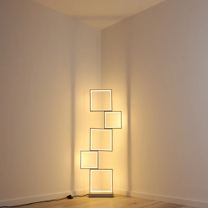 Hofstein Bacolod Stehleuchte LED Aluminium, 1-flammig 7 Hofstein Bacolod Stehleuchte LED Aluminium, 1-flammig – Bild 7