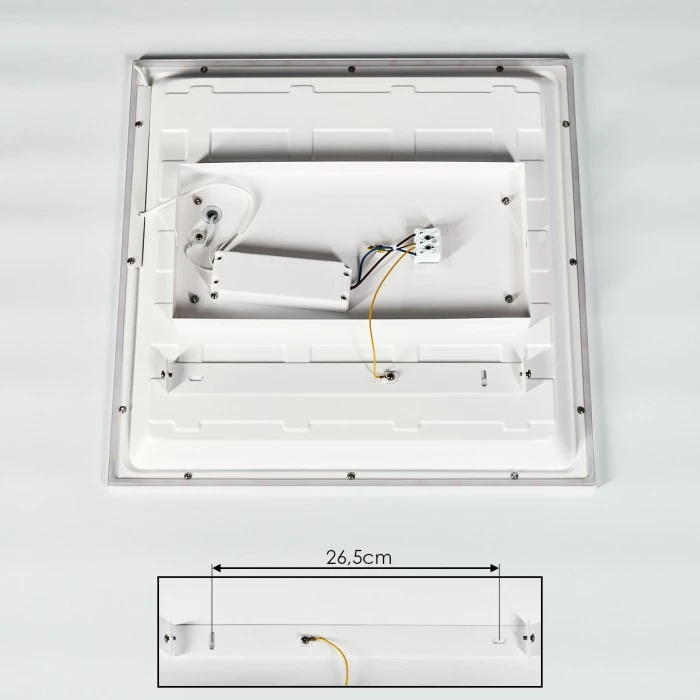 Hofstein Badia LED Panel Weiß, 2-flammig 5 Hofstein Badia LED Panel Weiß, 2-flammig – Bild 5
