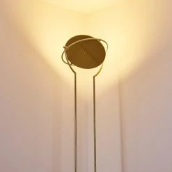 Hofstein Baise Deckenfluter LED Messing, 1-flammig -LED Leuchten Verkäufe 2022 baise deckenfluter h3314258 20